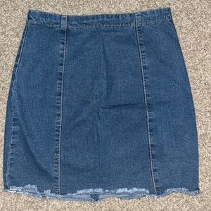 Jean skirt